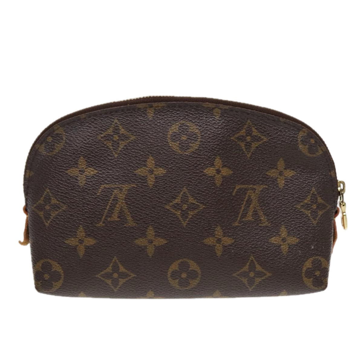 LOUIS VUITTON Monogram Pochette Cosmetic PM Cosmetic Pouch M47515 LV Auth 87545