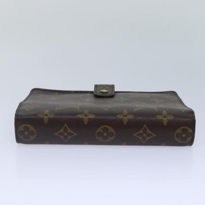 LOUIS VUITTON Monogram Agenda MM Day Planner Cover R20105 LV Auth 87549