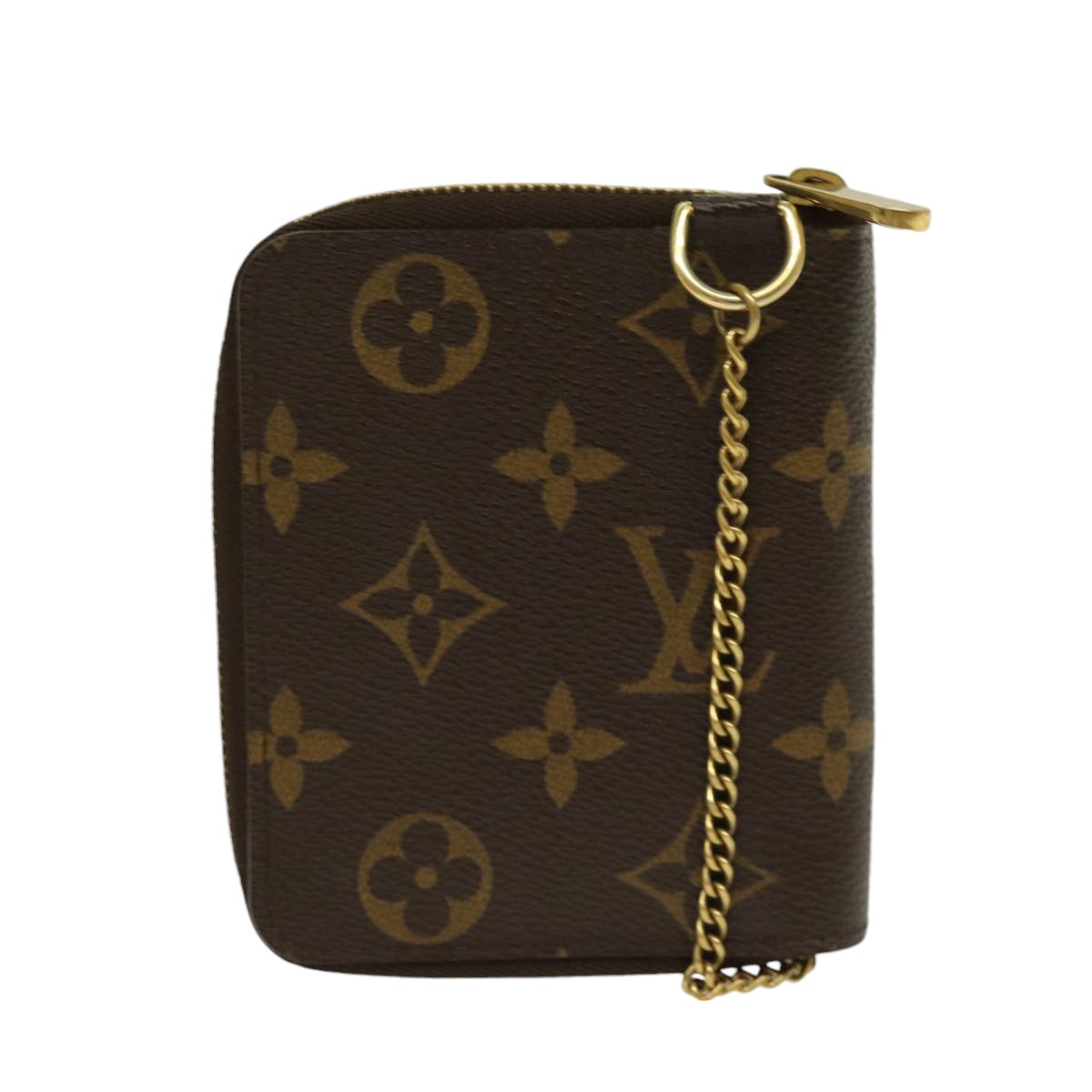 LOUIS VUITTON Monogram Agenda Mini Zippy Day Planner Cover R21045 LV Auth 87552