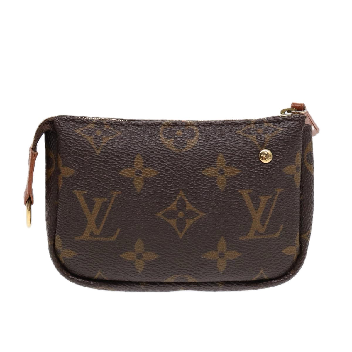 LOUIS VUITTON Monogram Trousse Cre Pouch M63800 LV Auth 87553