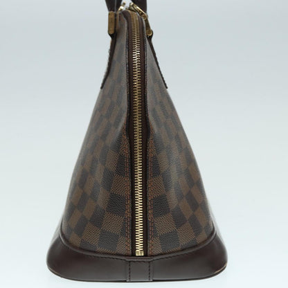 LOUIS VUITTON Damier Ebene Alma Hand Bag N51131 LV Auth 87559