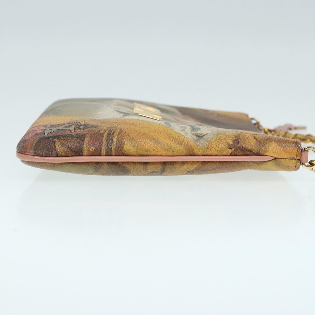LOUIS VUITTON Masters Collection Pochette Plat Fragonard Bag M64702 Auth 87608A
