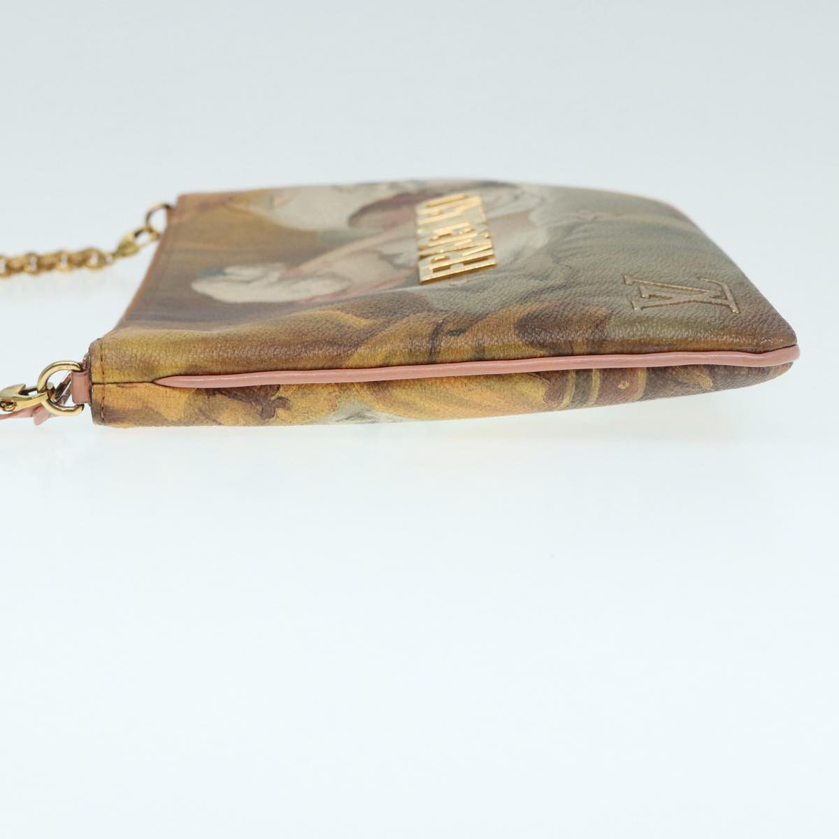 LOUIS VUITTON Masters Collection Pochette Plat Fragonard Bag M64702 Auth 87608A