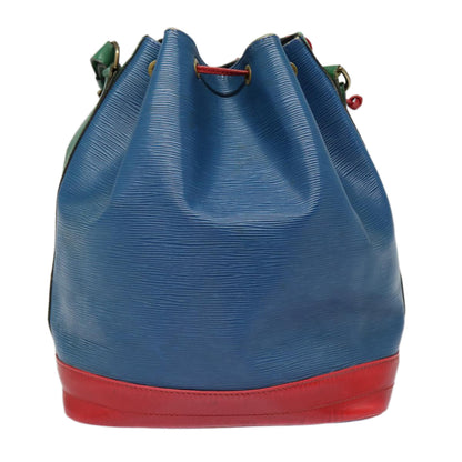LOUIS VUITTON Epi Toriko Color Noe ShoulderBag Red Blue Green M44084 Auth 87776