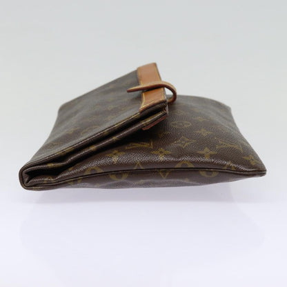 LOUIS VUITTON Monogram Pochette Priant Clutch Bag M51805 LV Auth 87918