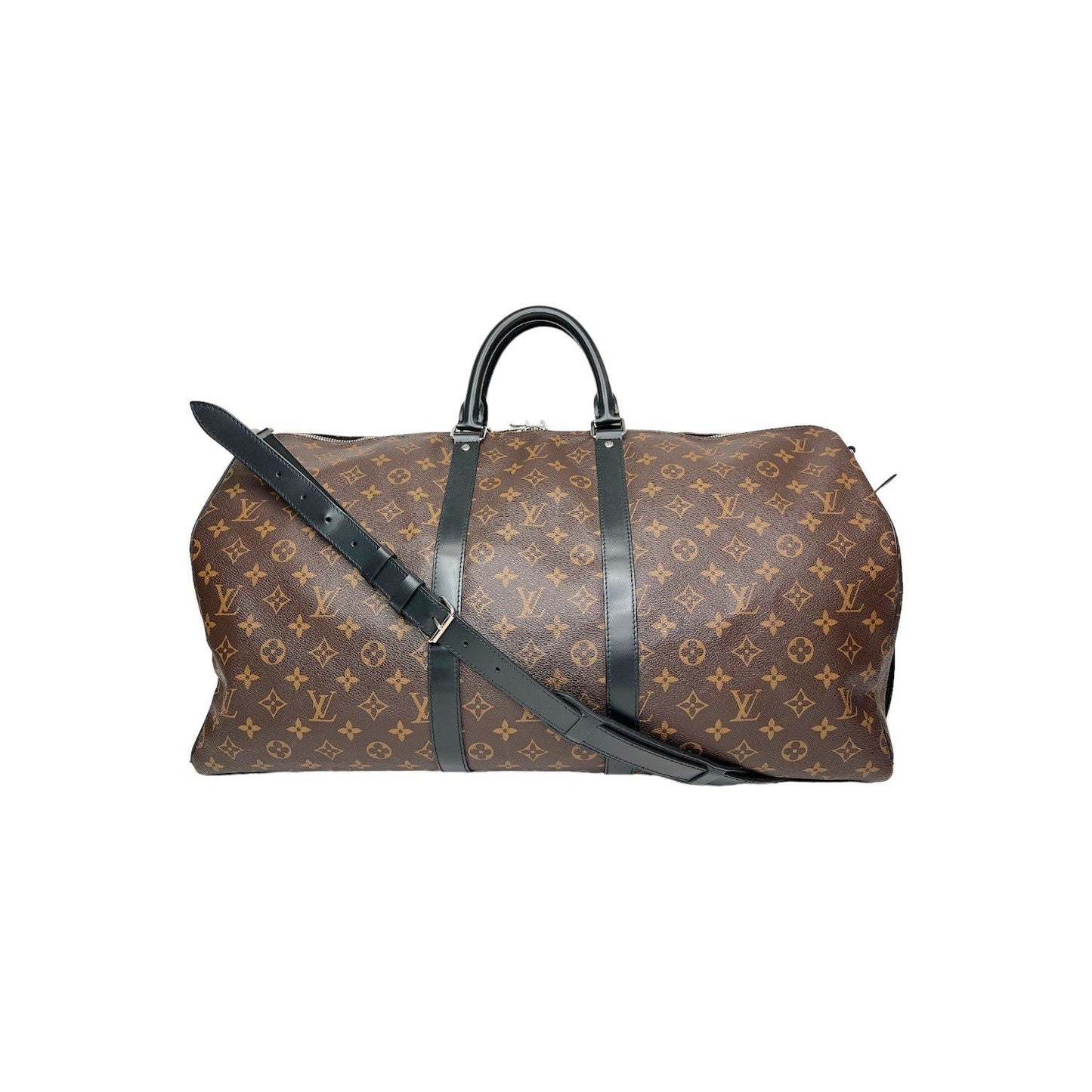 Louis Vuitton Monogram Macassar Keepall Bandoulière 55