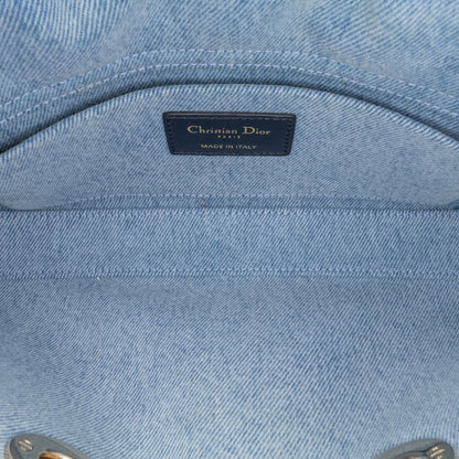 Small Denim Macrocannage Lady D Joy