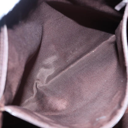 BURBERRYSs Nova Check Tote Bag Canvas Leather Beige Brown gold Auth 88513