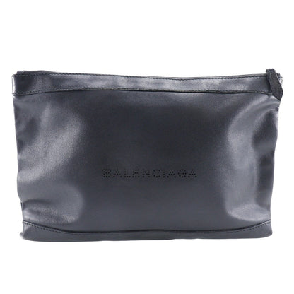 Balenciaga Navy Clutch Bag