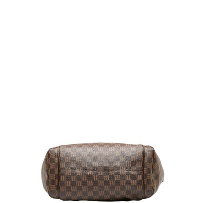 Louis Vuitton Damiere Toilet MM Shoulder Bag N41281 Brown PVC Leather  Louis Vuitton