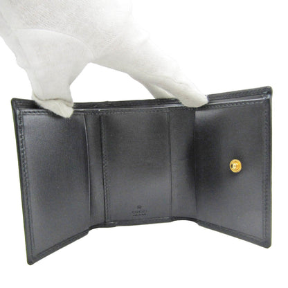 Gucci Horsebit Black Leather Wallet