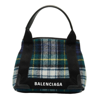 Balenciaga Navy Cabas Tote