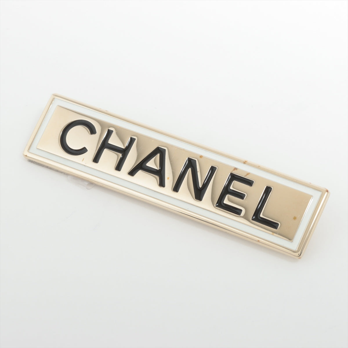 Chanel Logo B21B Brochure GP Gold Pin Curved