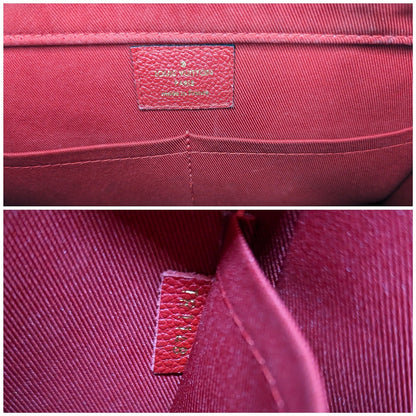 Louis Vuitton Red Monogram Empreinte Sully PM