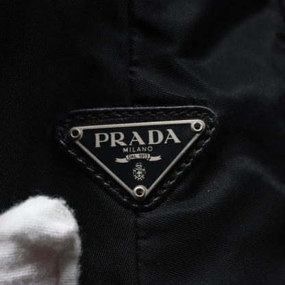 PRADA Backpack Nylon Black Auth 89322