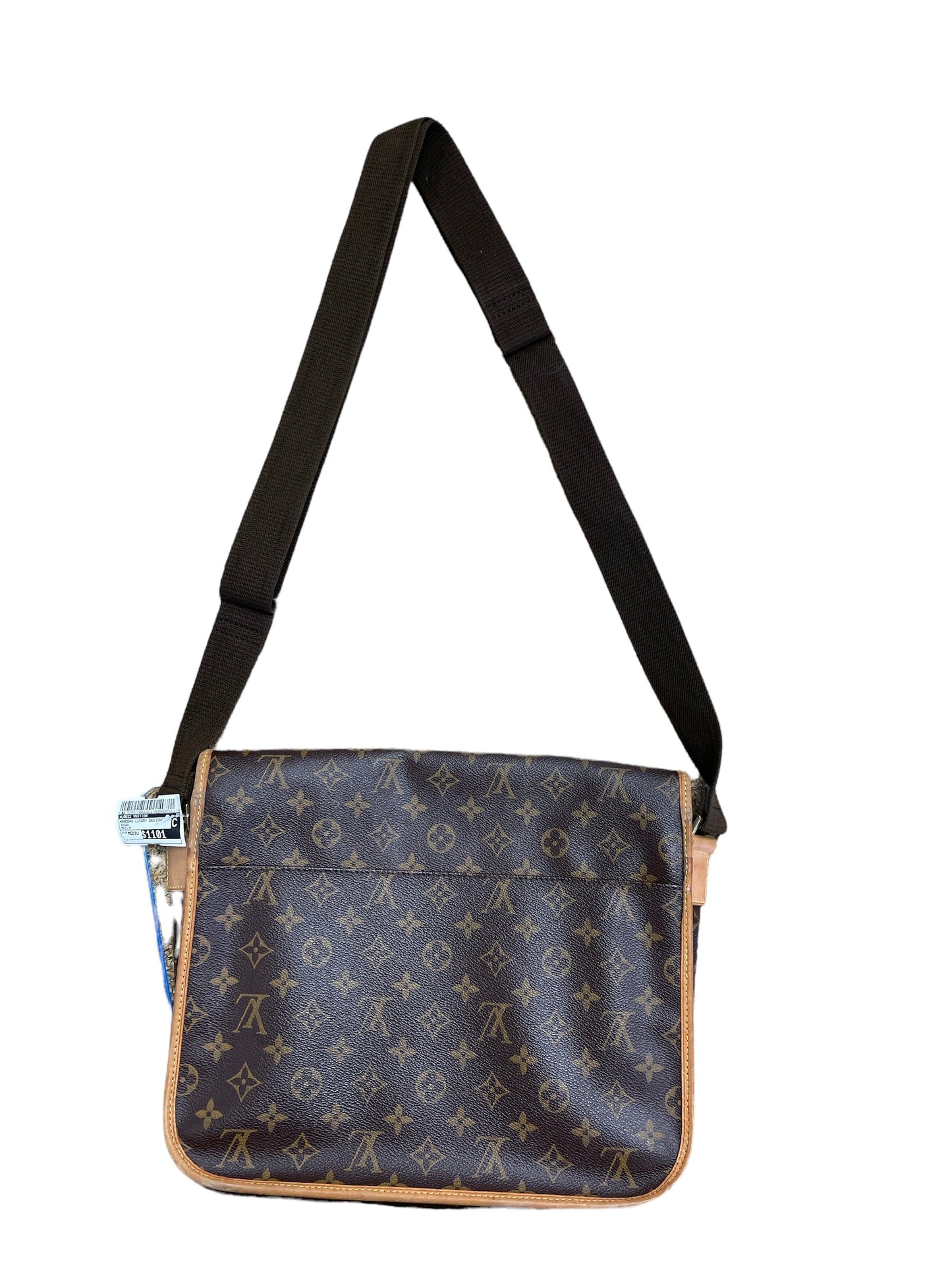 Handbag Luxury Designer By Louis Vuitton Bosphore Messenger Bag Monogram canvas GM  Size: Medium