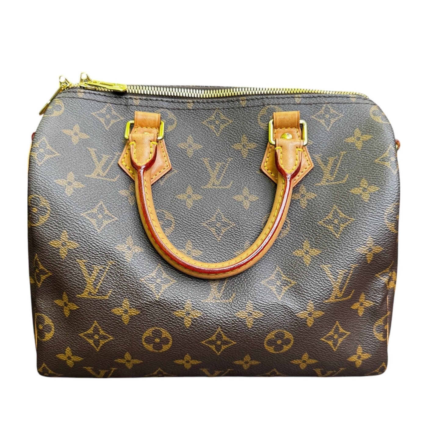 Louis-Vuitton Speedy Bandouliere 25 Monogram Brown GHW