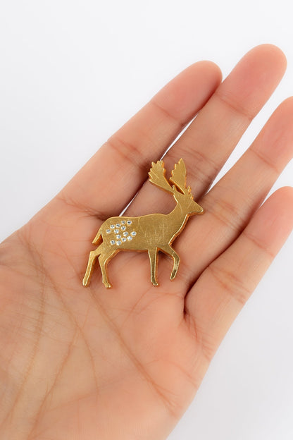 Broche cerf Chanel 2001