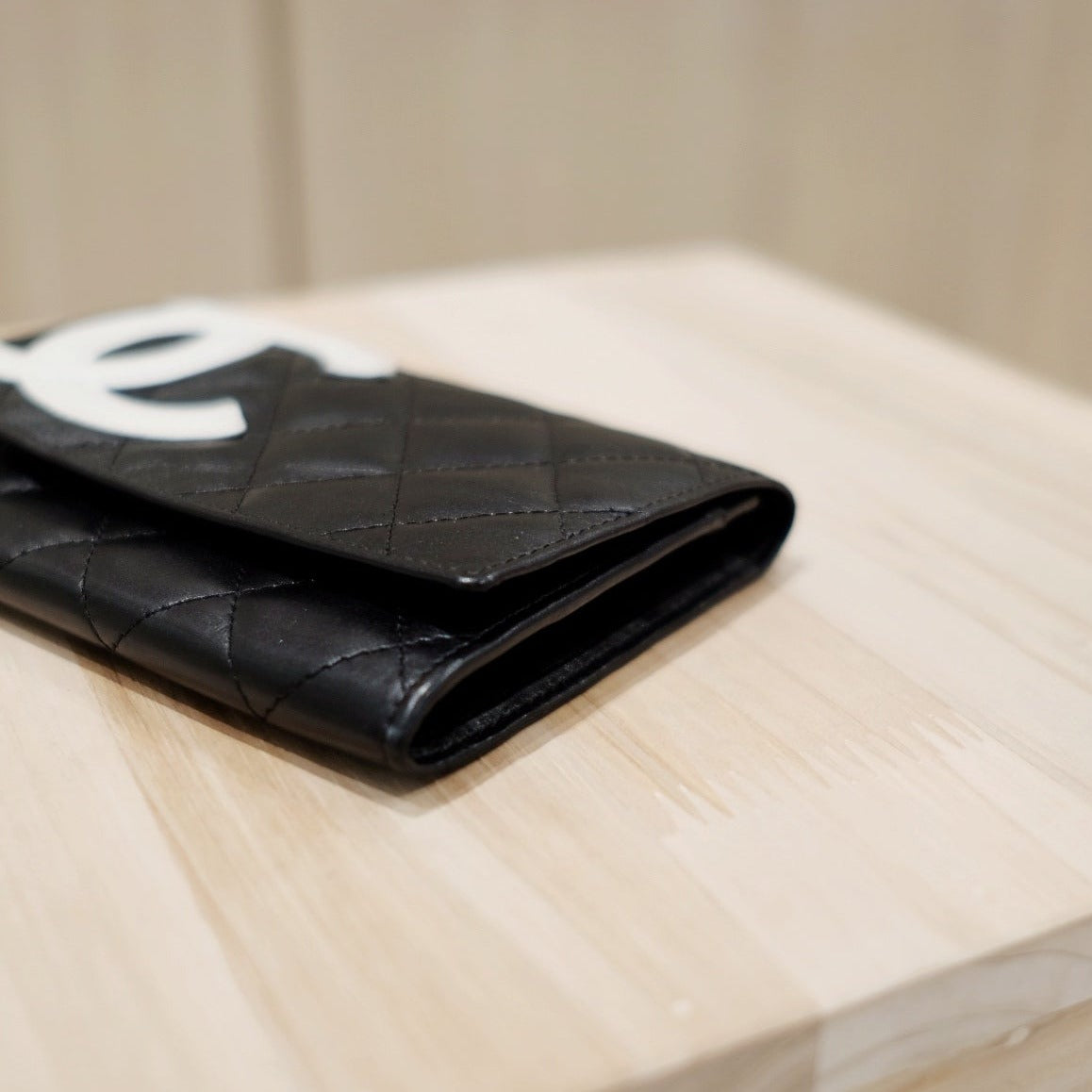 Chanel vintage cambon wallet+chain