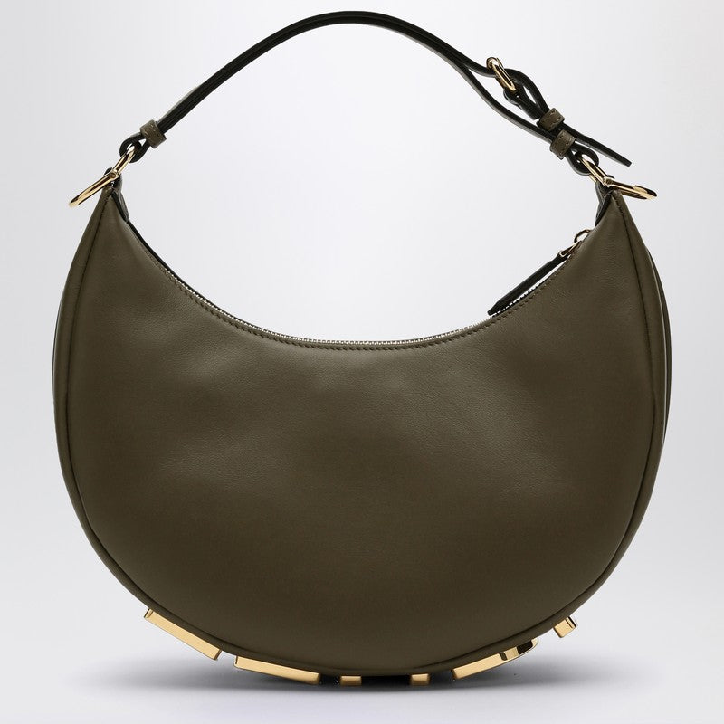 Fendi Fendigraphy Small Dark Green Bag Women