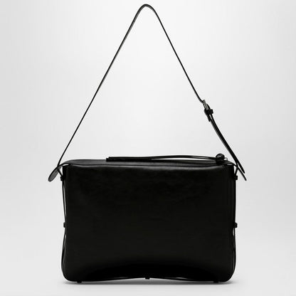 Fendi Simply Fendi Large Black Leather Bag Women