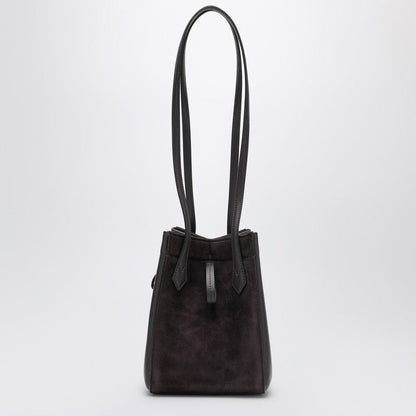 Fendi Origami Mini Bag In Purple Suede Women