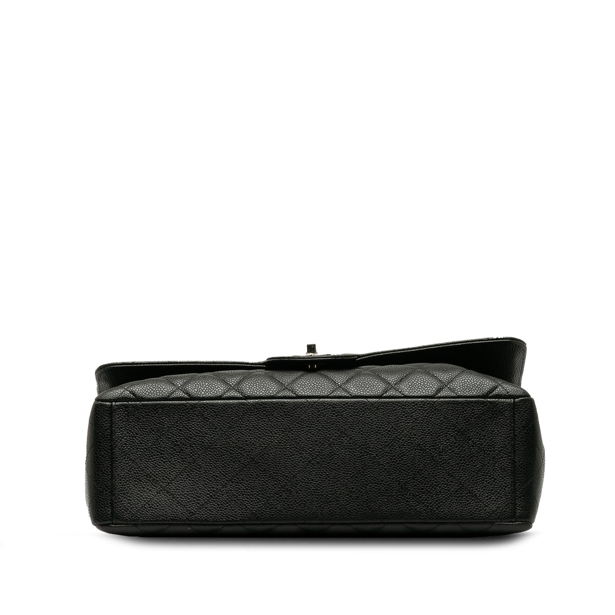 CHANEL Maxi Classic Caviar Double Flap Shoulder Bag