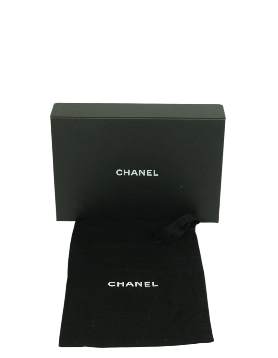 Chanel Blue Chevron CC Classic Flap Wallet