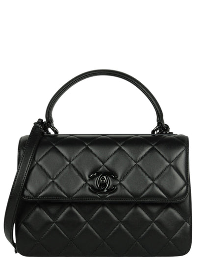 Chanel '24 SO Black Small Trendy CC Dual Handle Flap Bag