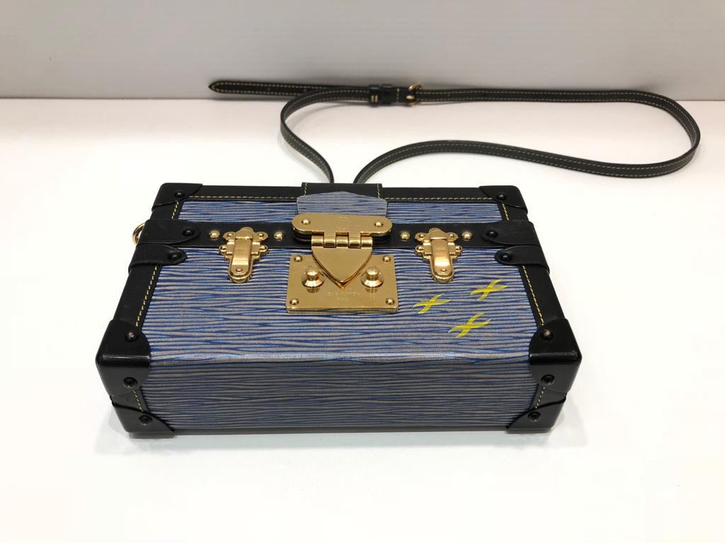 Louis-Vuitton Petite Malle Trunk Chest Bag