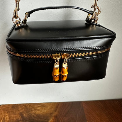 The Junco Crossbody/Clutch -Orvis bags Gucci Bamboo Cosmetic Bag in Black Leather