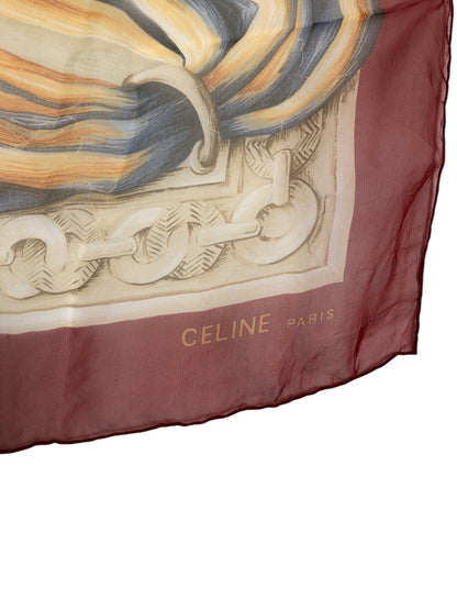 CELINE  Red×Beige Vintage cib8b5
