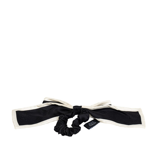 CHANEL Silk CC Bow Scrunchie Other Accessories