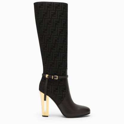 Fendi Delfina Brown Boot Women
