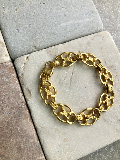 CELINE  Bracelet Gold Vintage zp5bm5
