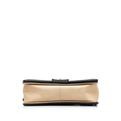 Chanel Medium Bicolor Boy Shoulder Bag