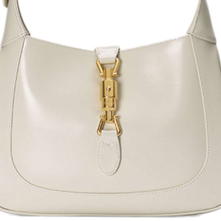 (WMNS) GUCCI Jackie 1961 Series Single-Shoulder Bag Small-Size White 636709-10O0G-9022