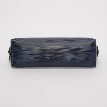 Louis Vuitton Indigo Epi Leather Cosmetic Pouch