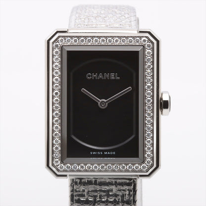 Chanel Boyfriend Twid H4877 SS QZ Black