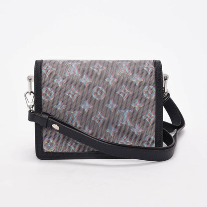 Louis Vuitton Blue Monogram LV Pop Mini Dauphine Bag