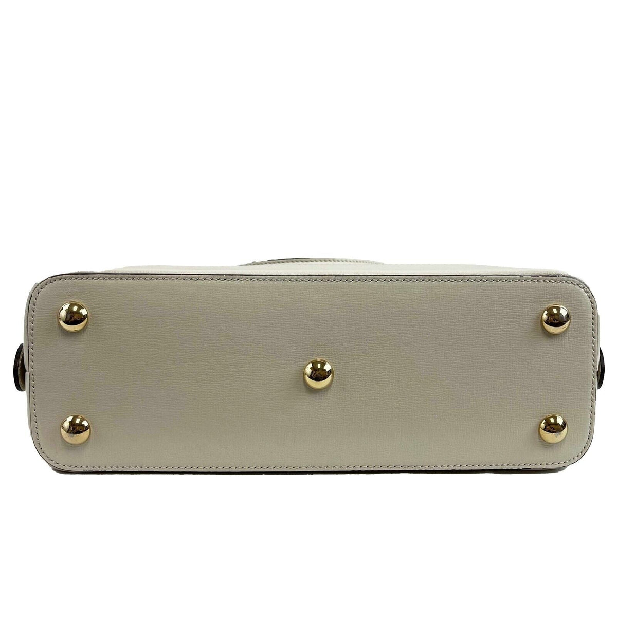 GUCCI GG Supreme 1955 Horsebit Medium Mystic White Top Handle Crossbody