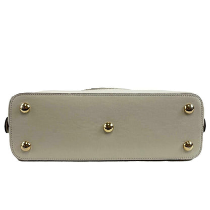 GUCCI GG Supreme 1955 Horsebit Medium Mystic White Top Handle Crossbody