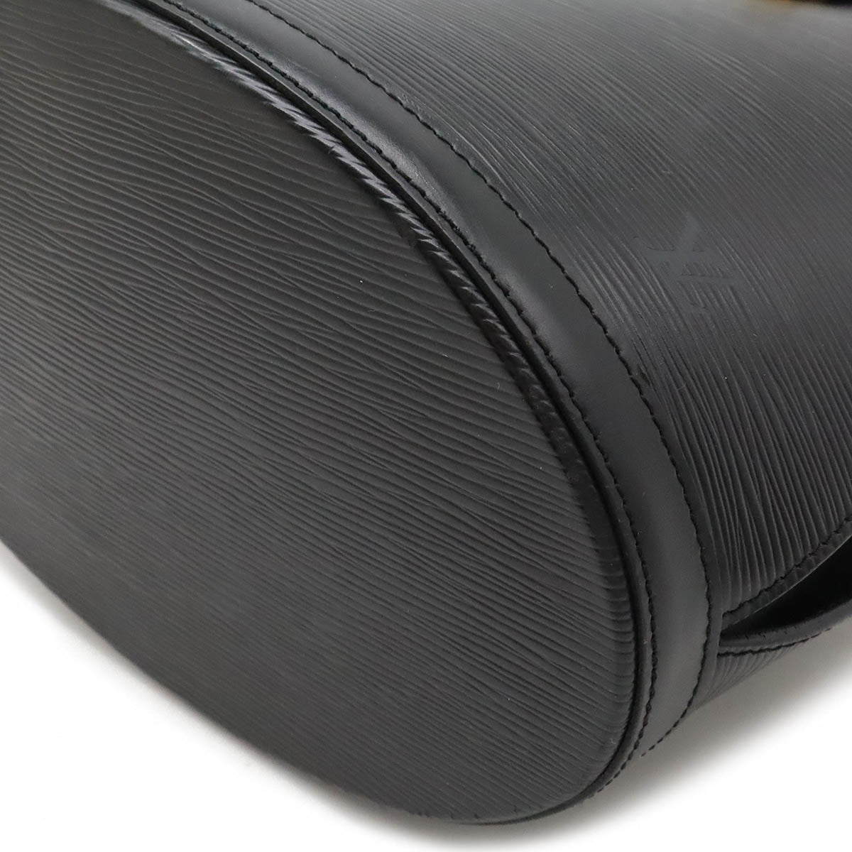Louis Vuitton  Noir Epi Leather Shoulder Bag