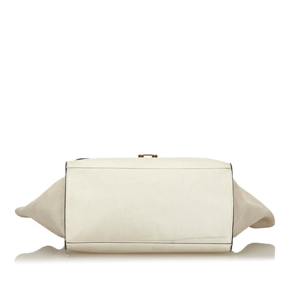 Celine Trapeze Suede and Calf Leather Bag