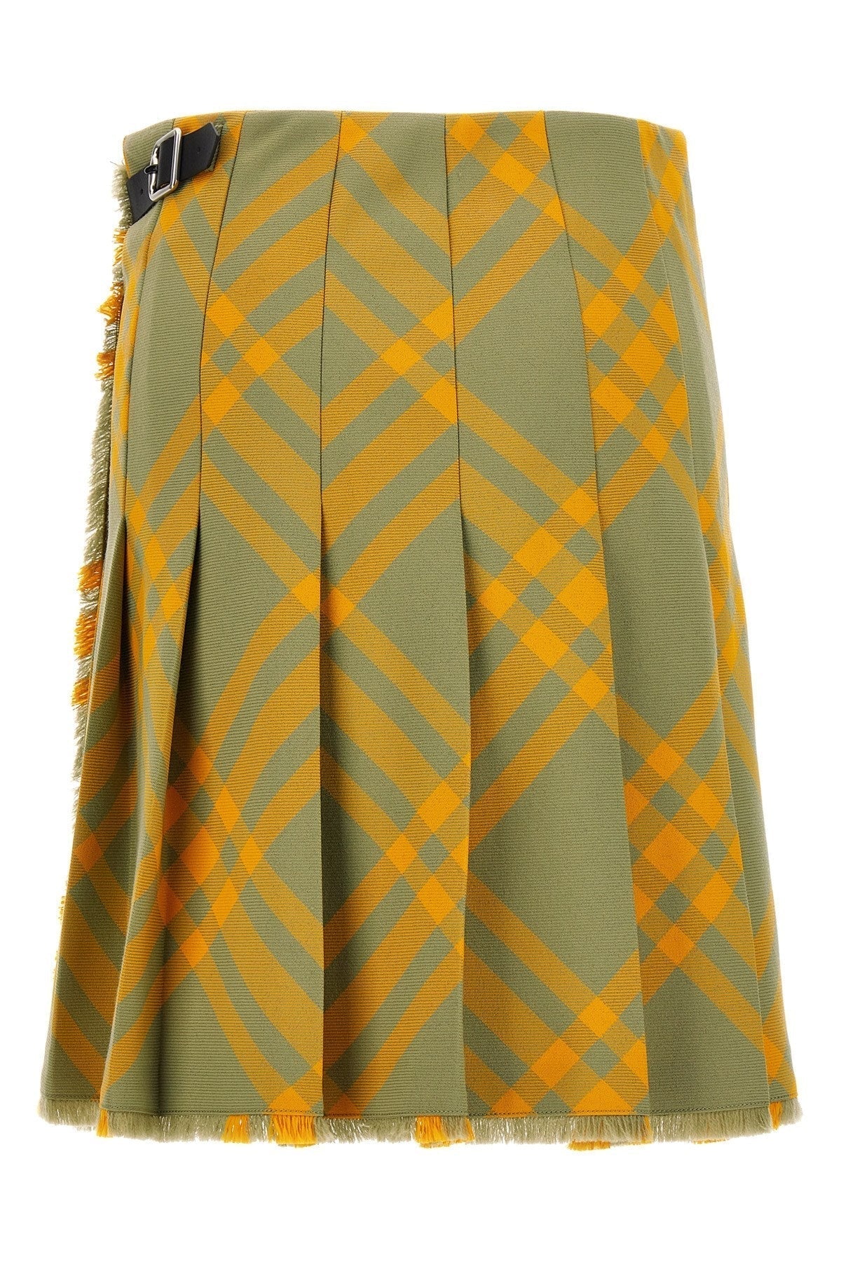 Burberry Women Check Kilt Skirt