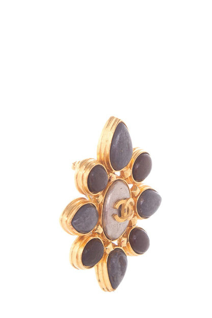 Chanel Gold & Silver 1997  Brooch