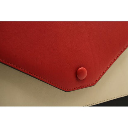 Celine Tri-Colour Flapbag Chalk