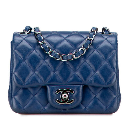 Chanel Coco Mark Mini Matelasse Lambskin Shoulder Bag