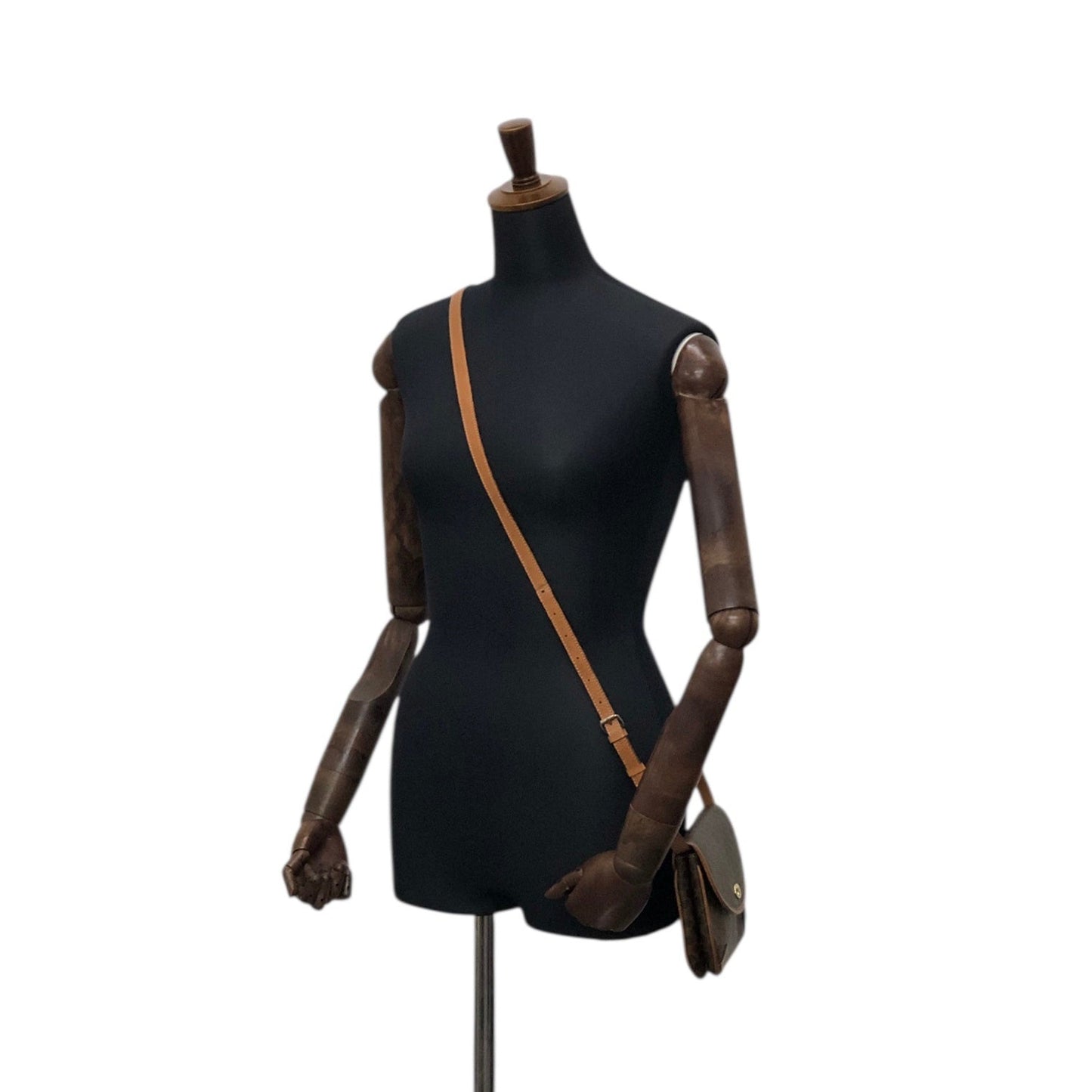 CELINE  Shoulder bag Brown Vintage a4uyd7