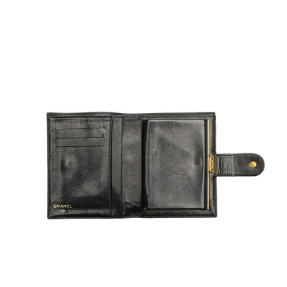 Chanel Coco Mark Caviar Skin Wallet